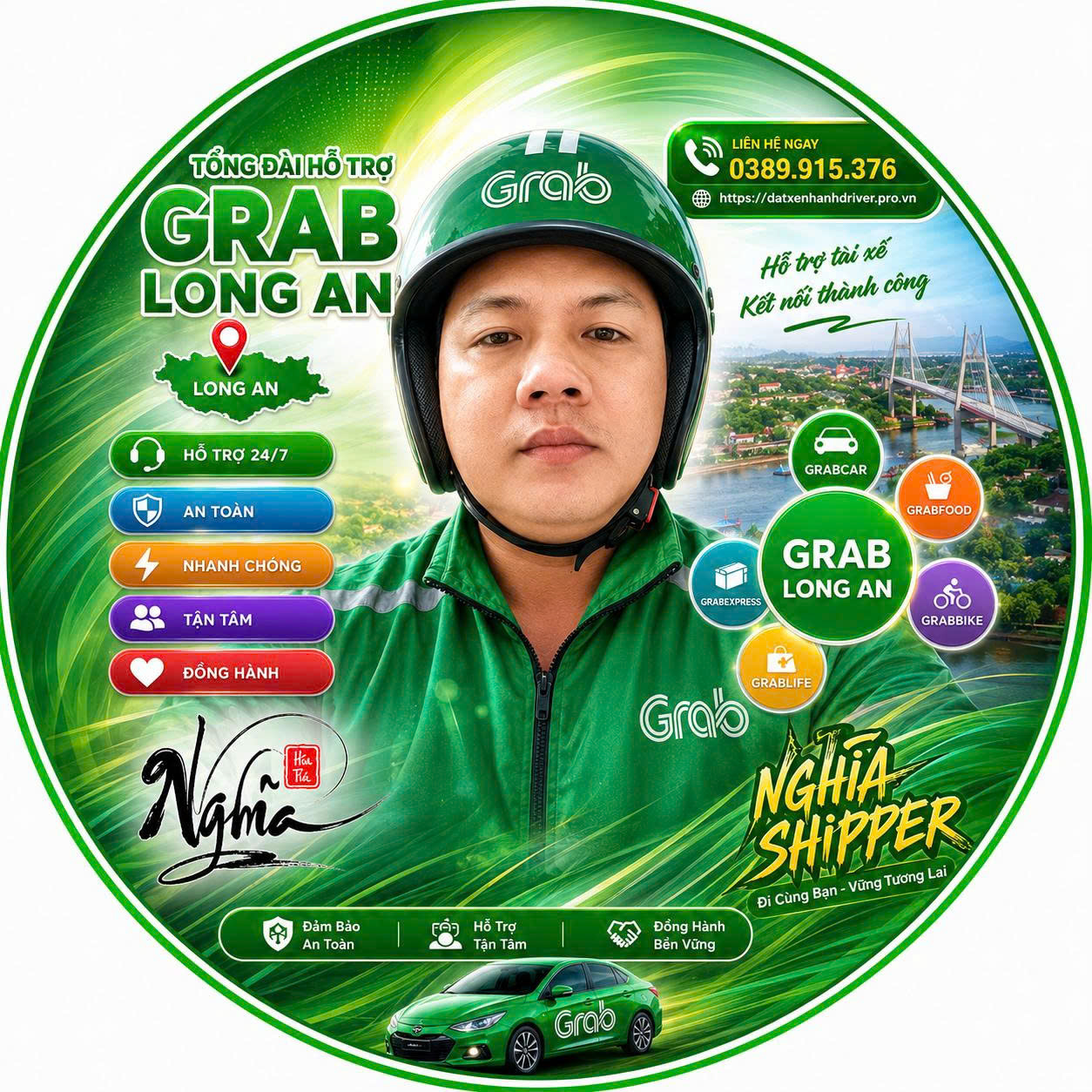 Grab Long An Uy Tín – Đặt Xe Nhanh Mọi Lúc Mọi Nơi