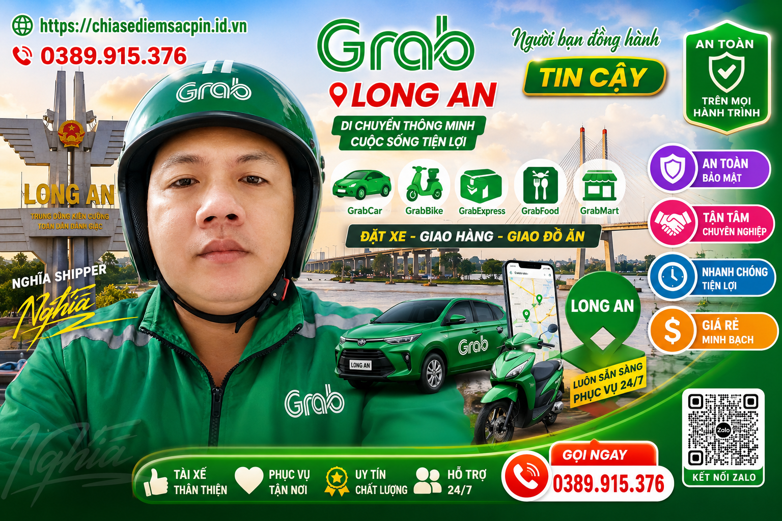 Grab Long An